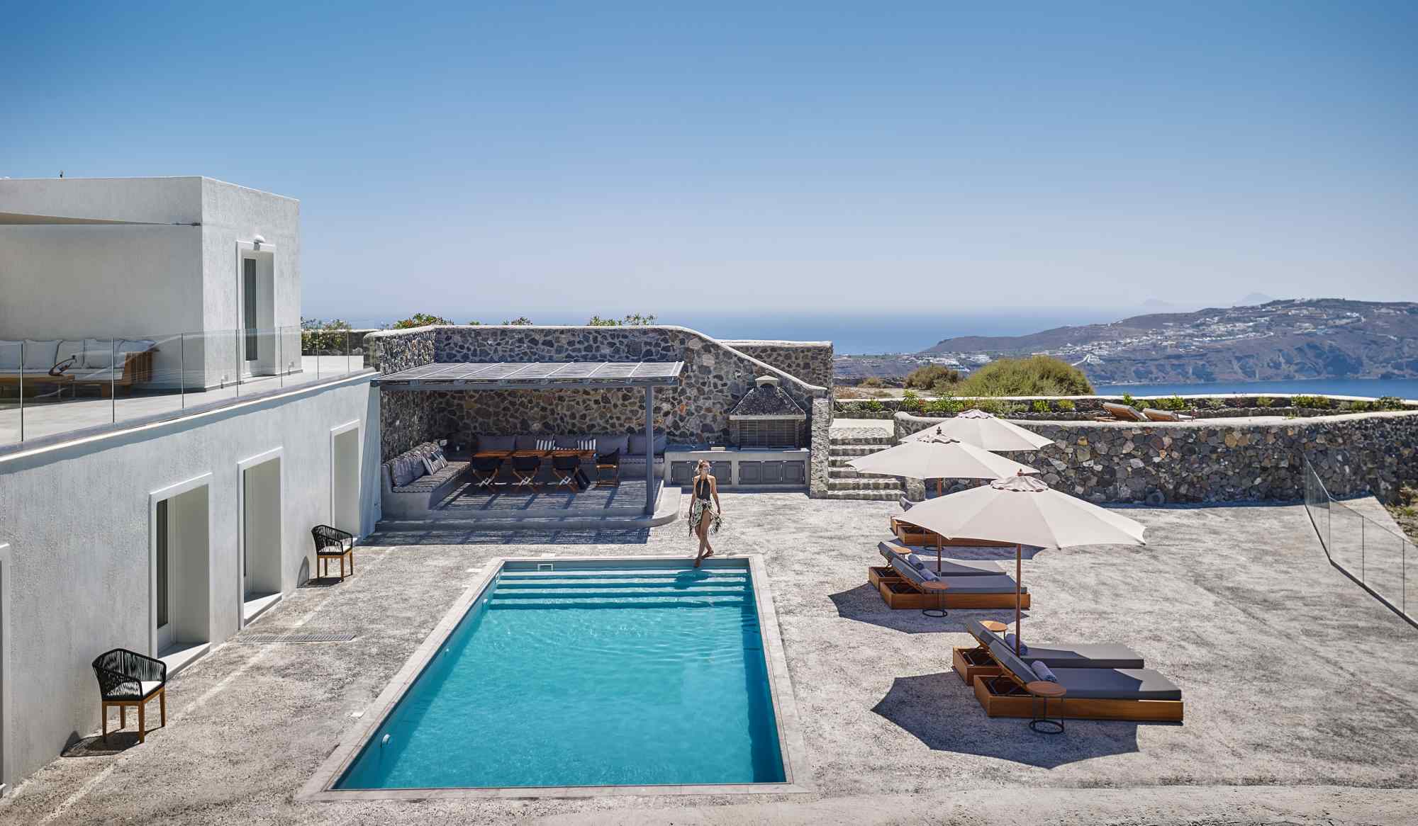 santorini luxury villas