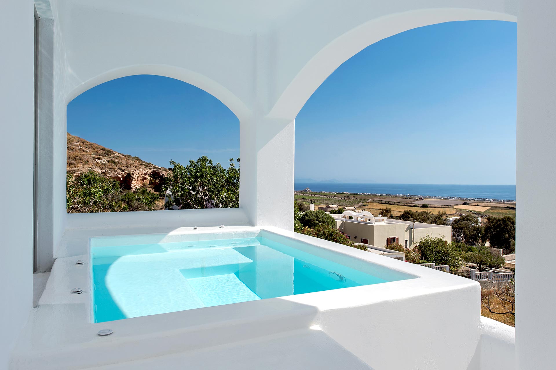 gonia residence santorini images