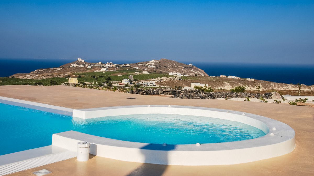 santorini villa holidays greece