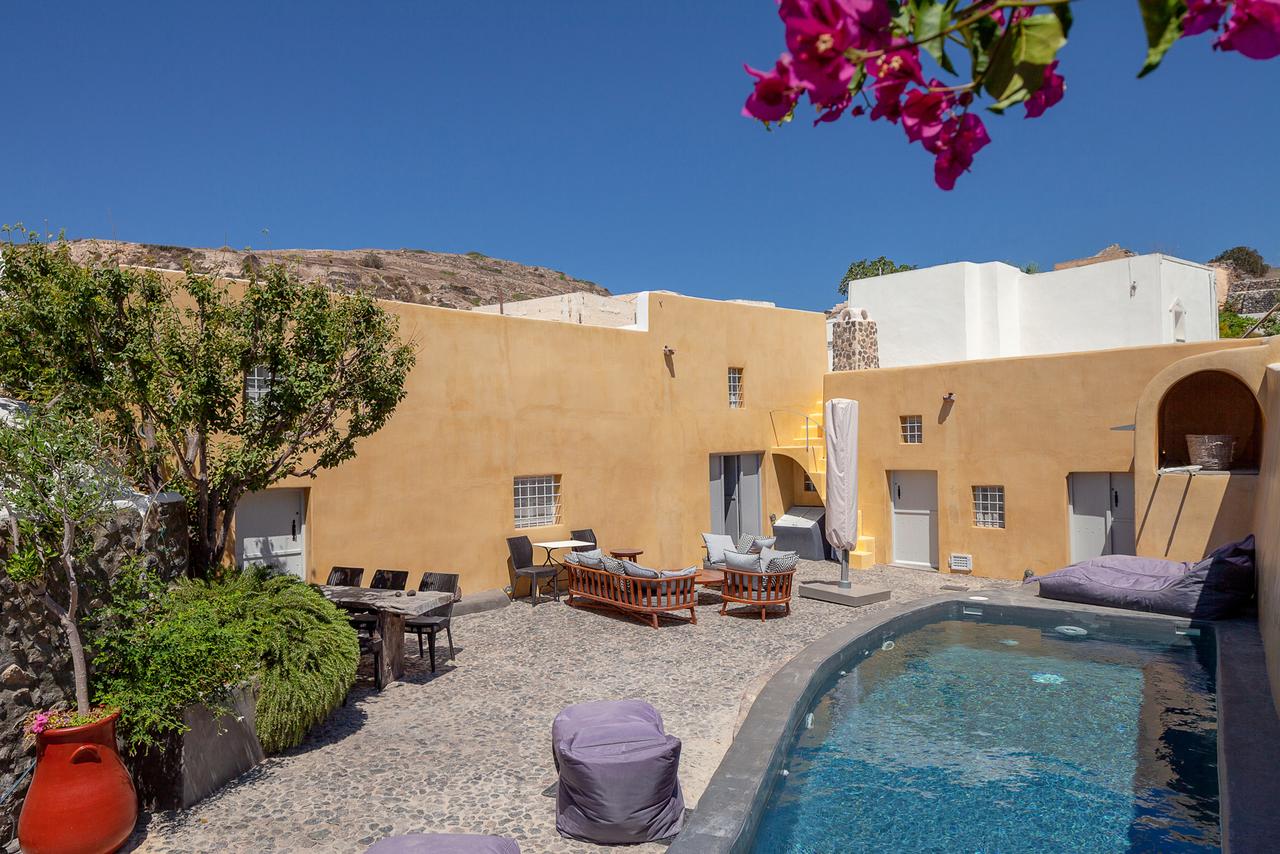 santorini luxury villa rental