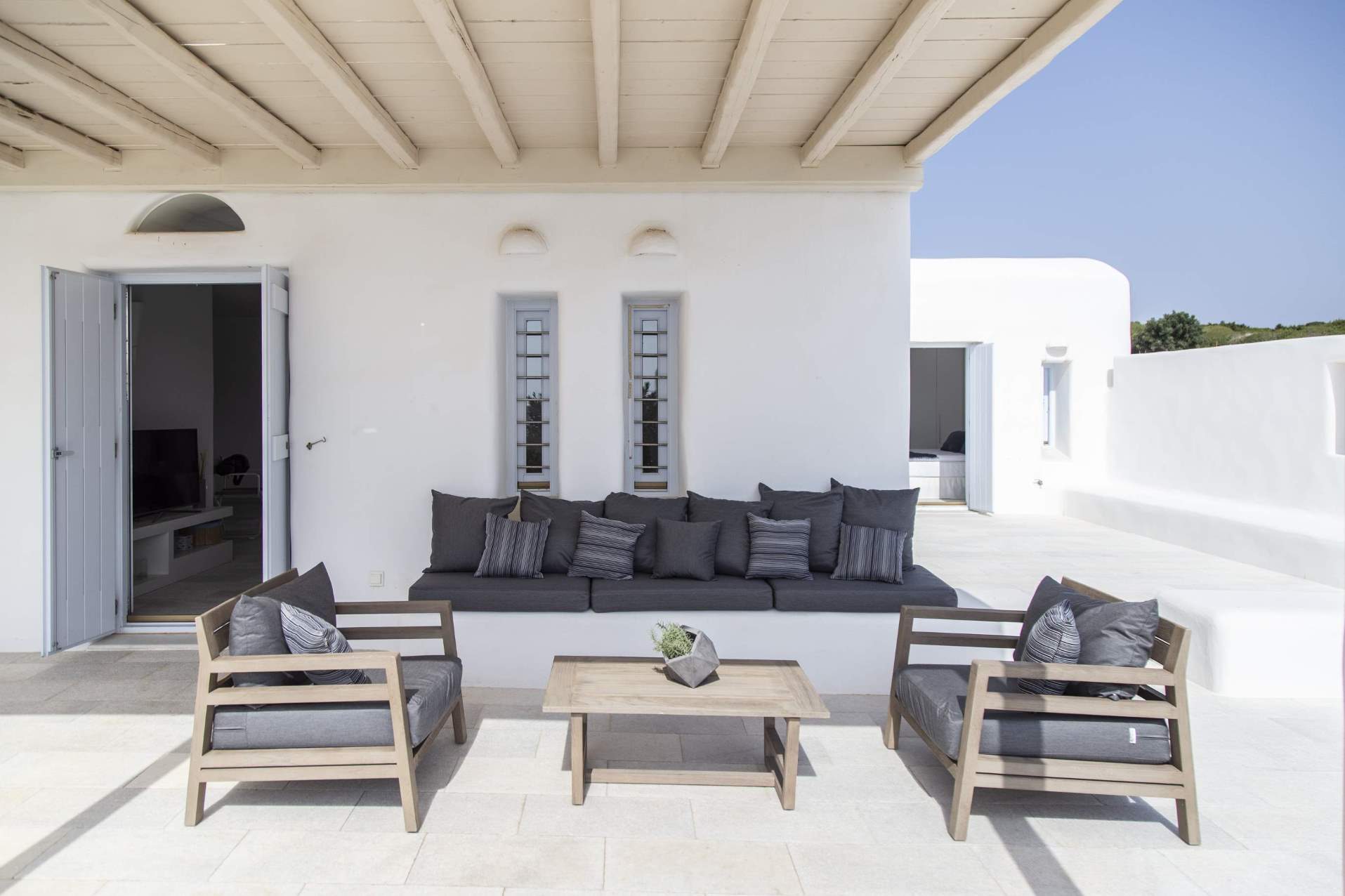 paros villas private pools