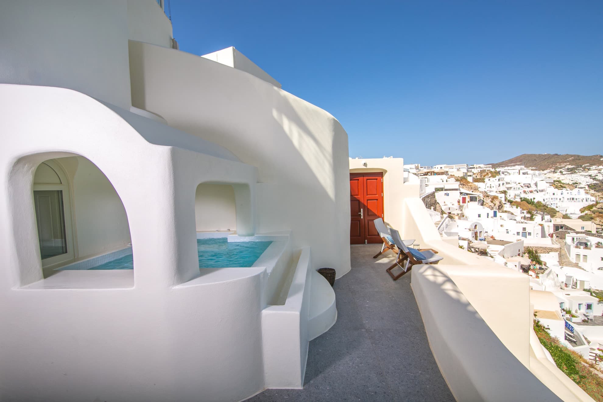 luxury villas oia santorini