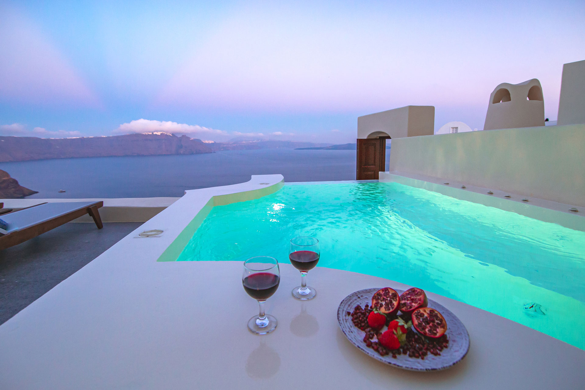 luxury villas oia santorini