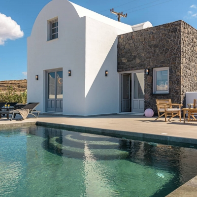 private pool villa oia