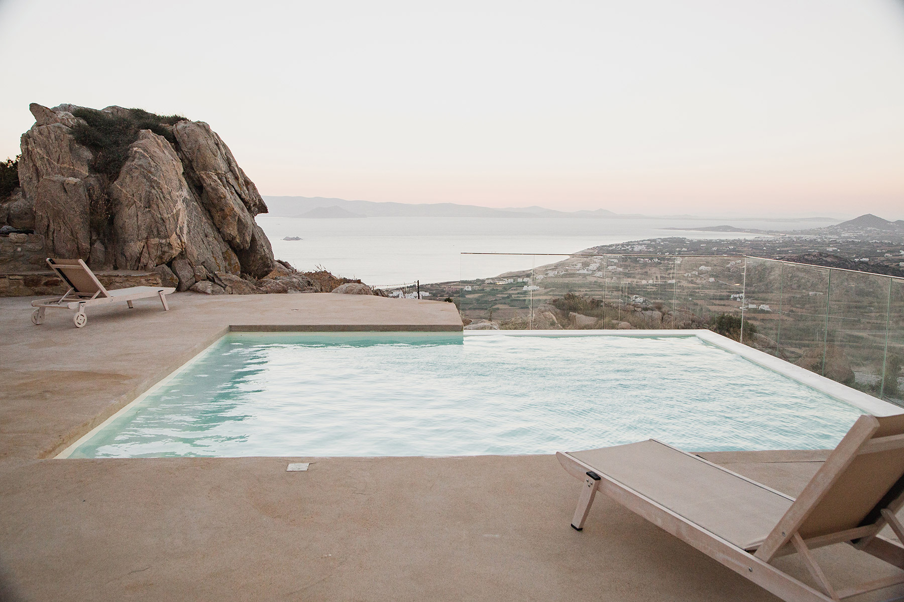 naxos villas private pools