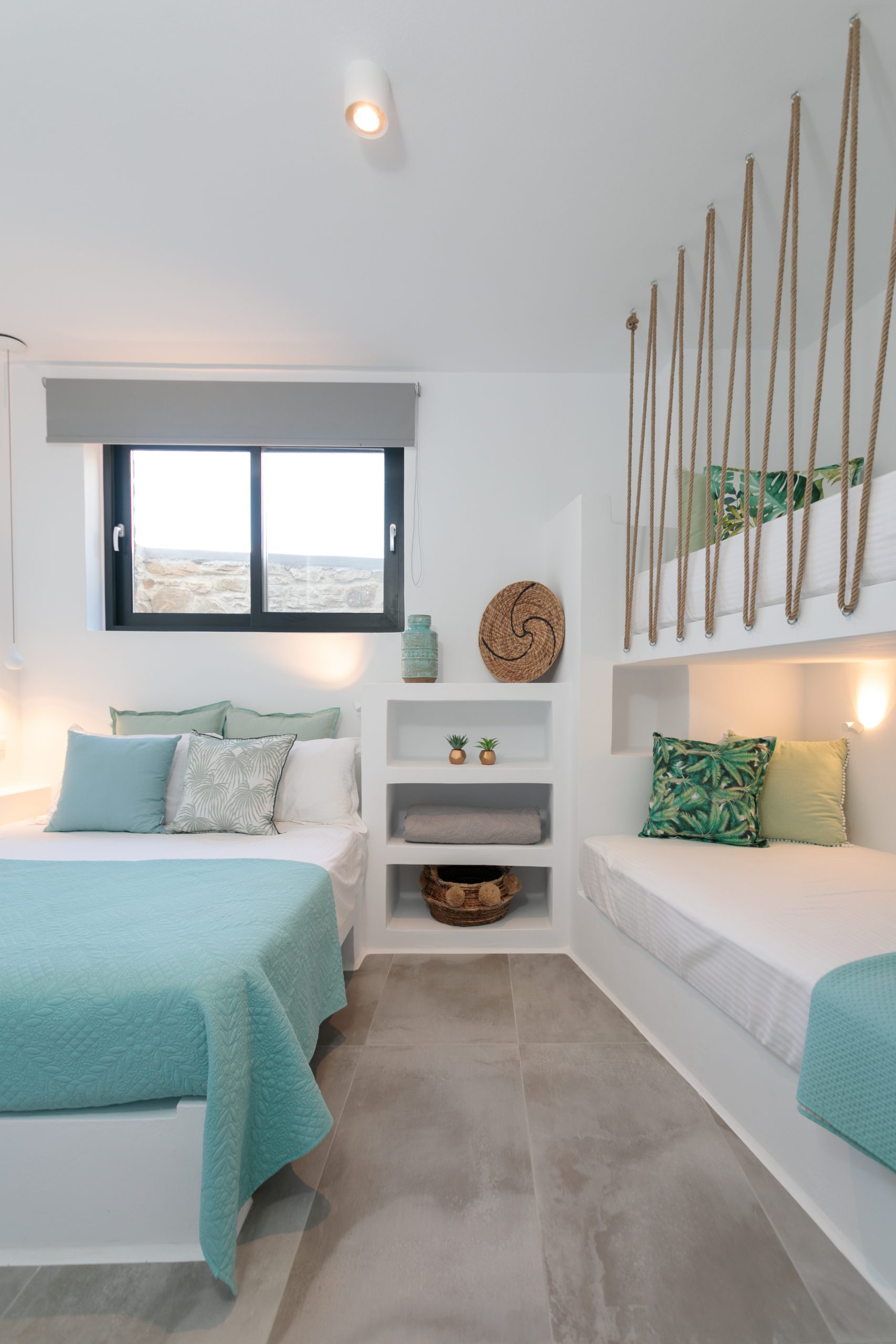 naxos villas bedrooms