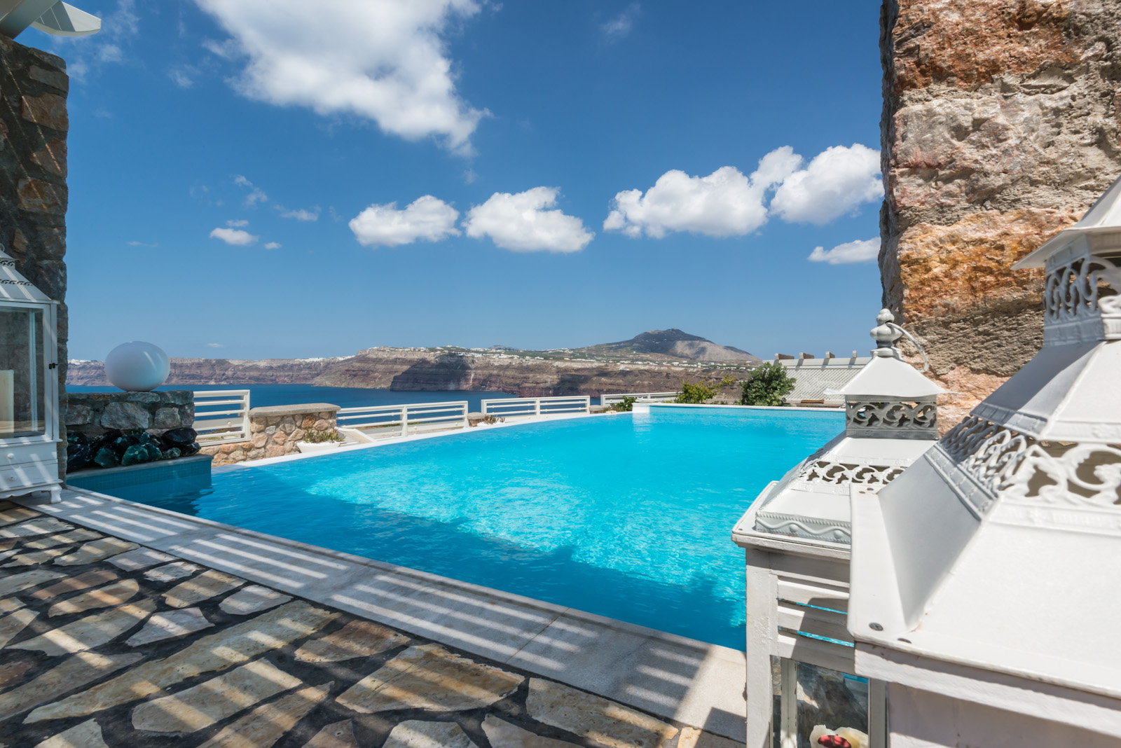 santorini villas 5 bedrooms private pool