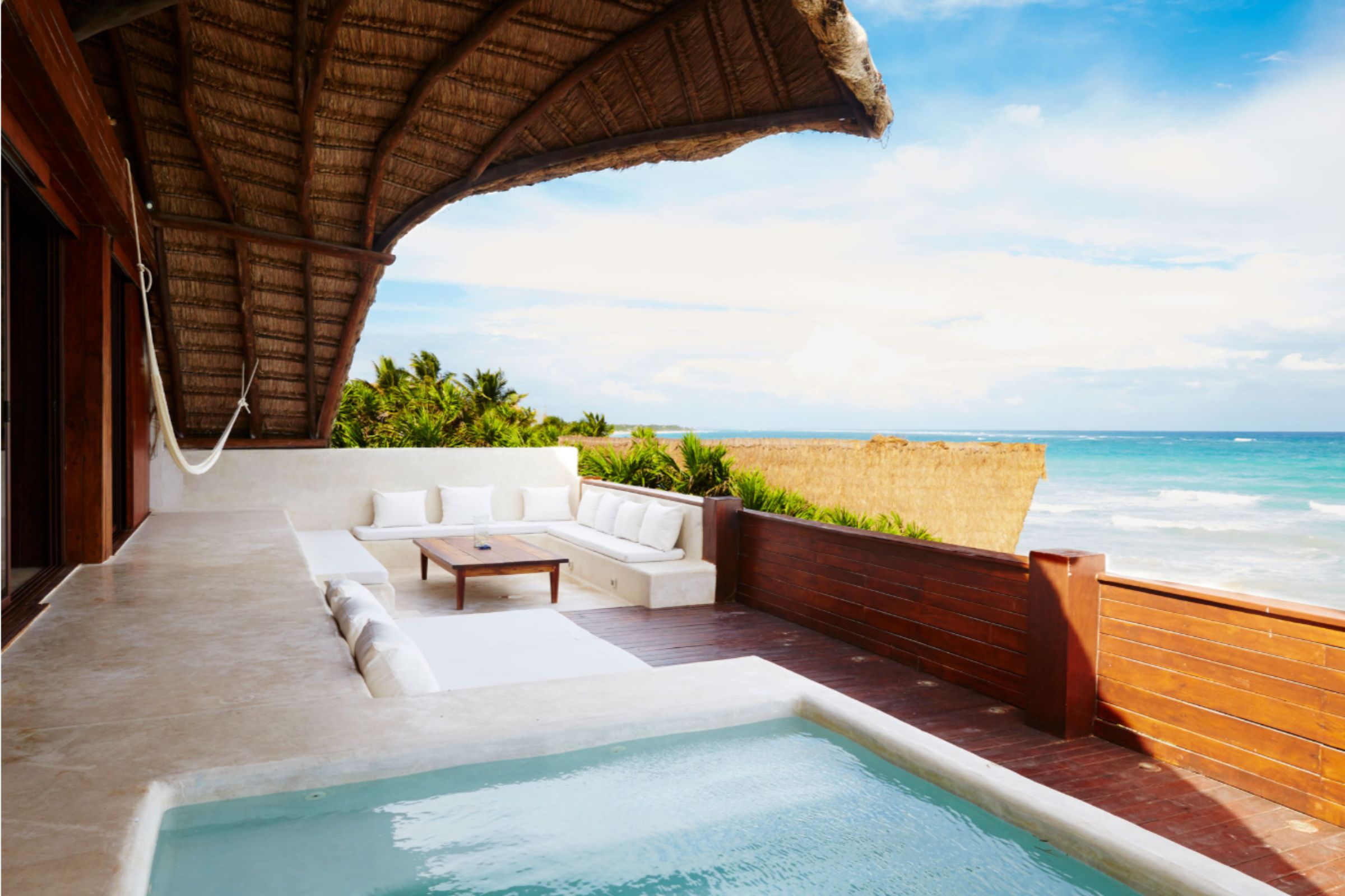 casa palapa tulum jacuzzi