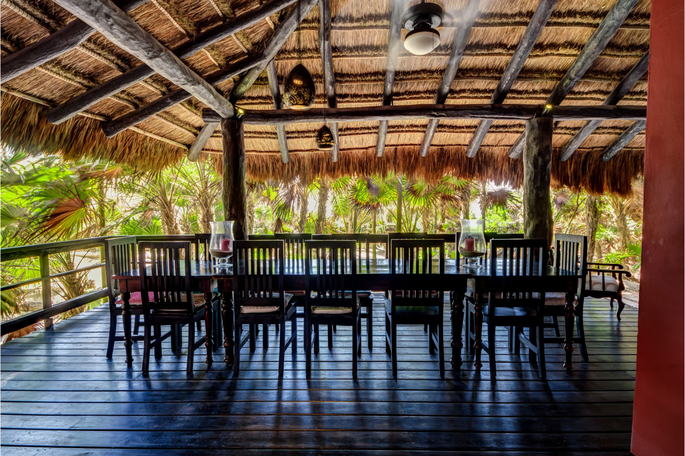 Milagro Tulum villa terrace