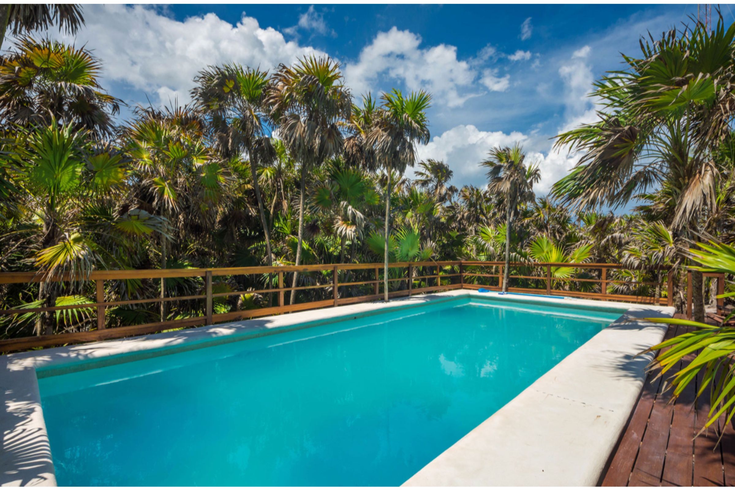 milagro villa tulum pool