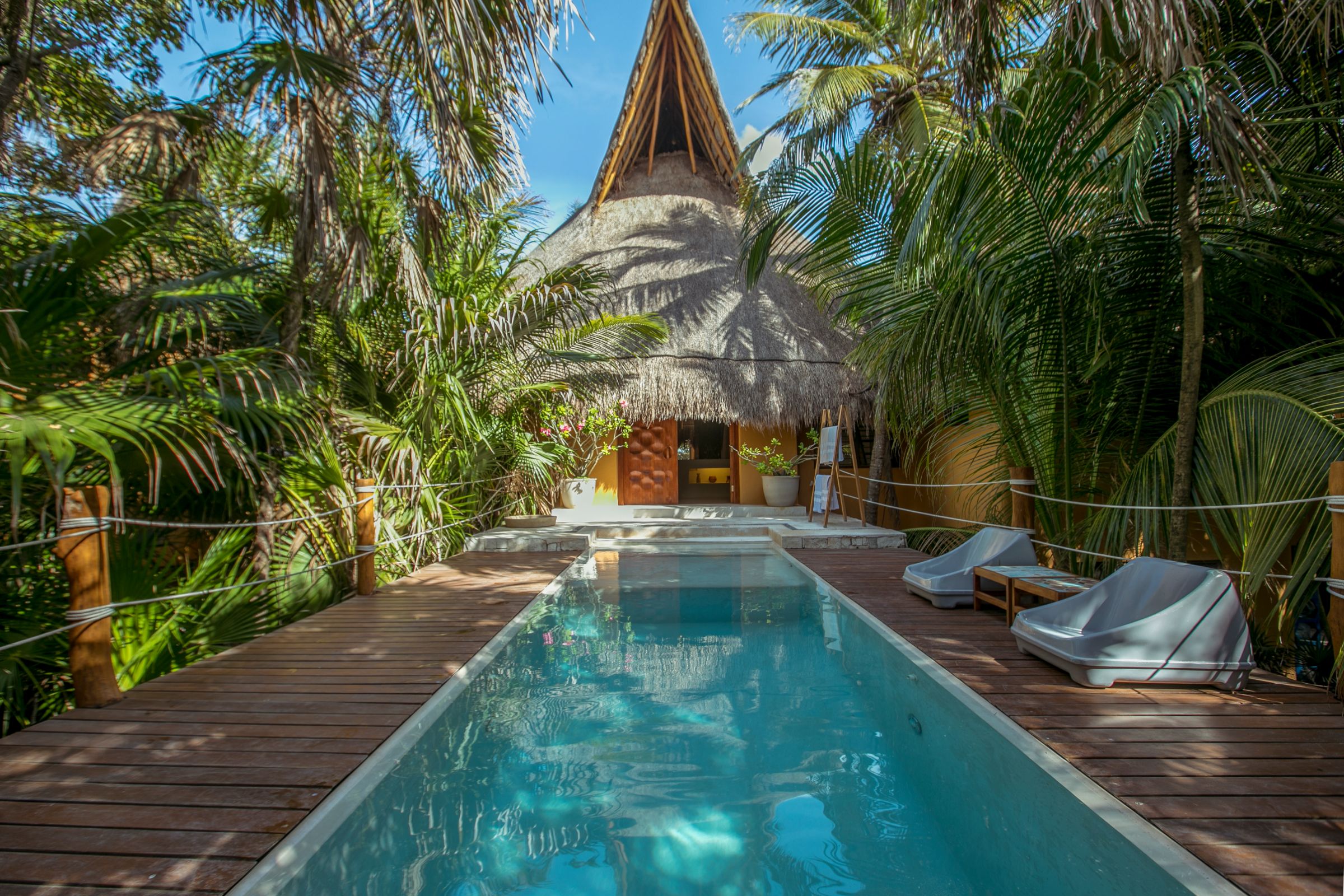 Villa seacesta tulum pool