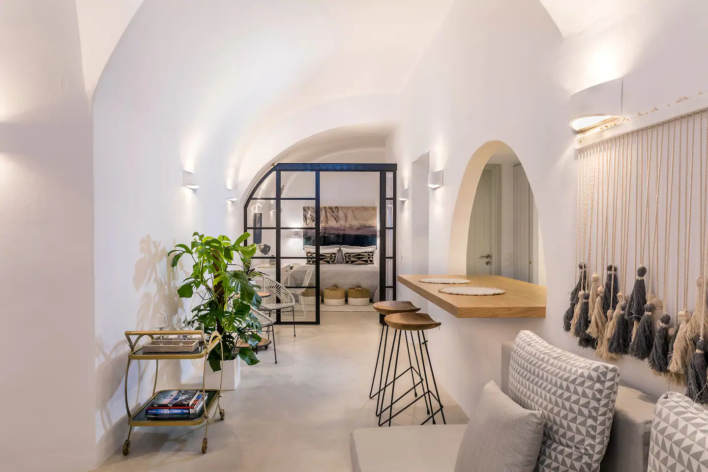 caldera houses oia santorini interiors