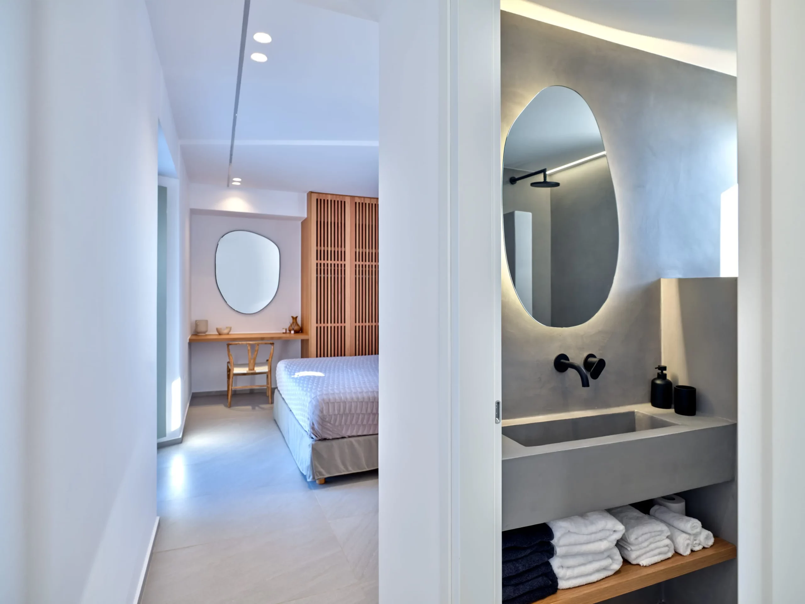 villa jardin Santa Maria Paros en suite