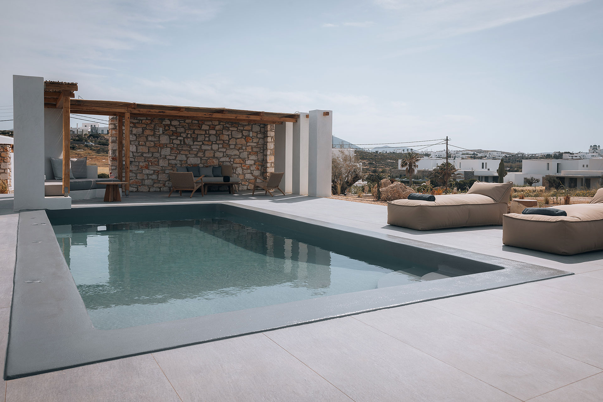 Villa Sky Anargyri paros terrace