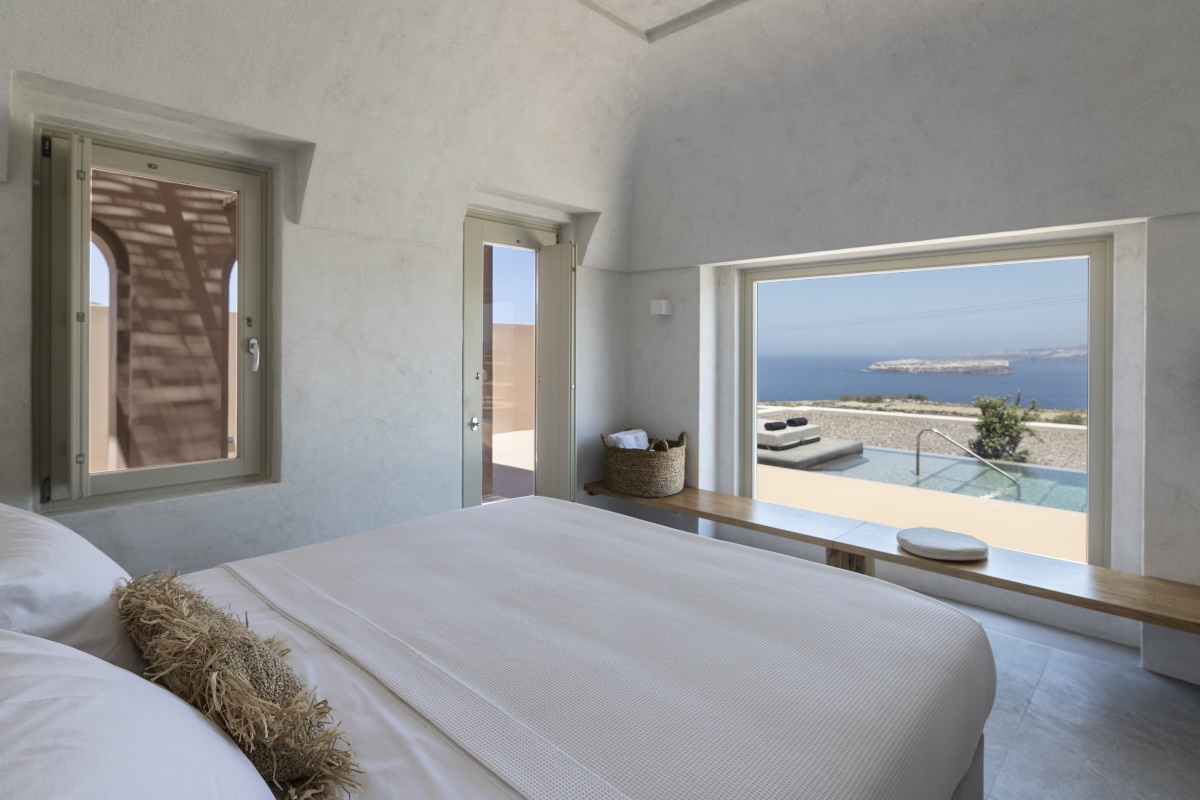 serena villas akrotiri santorini double