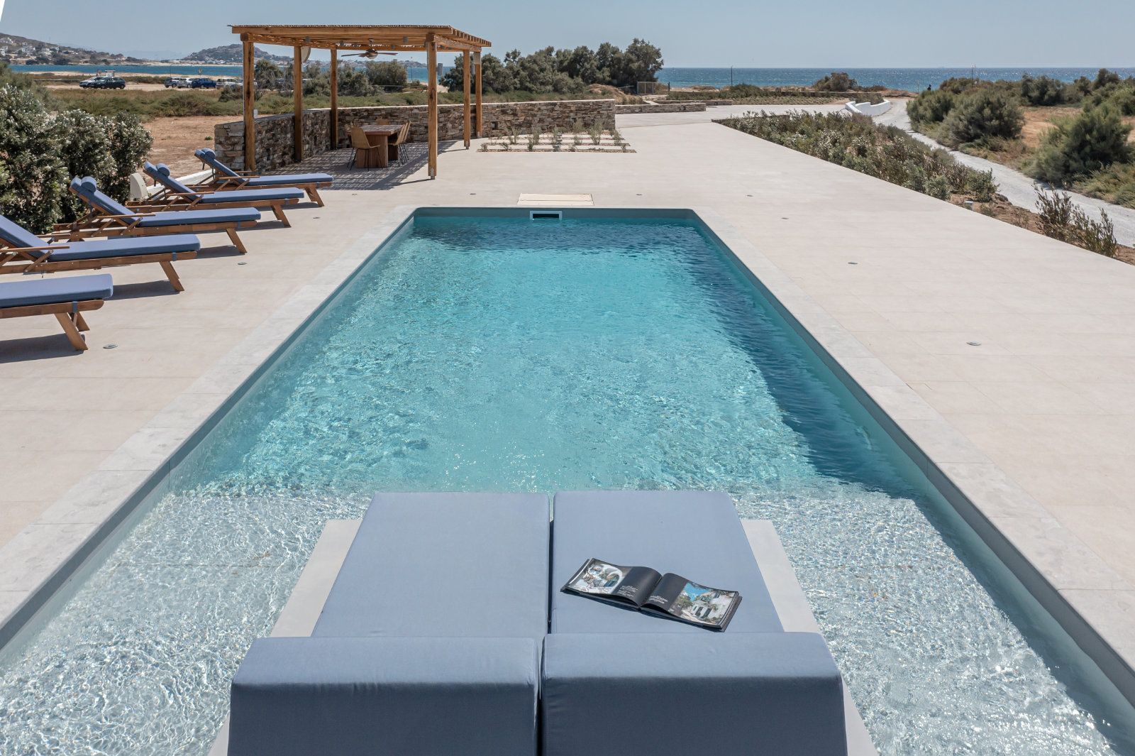 naxos villas with private pools