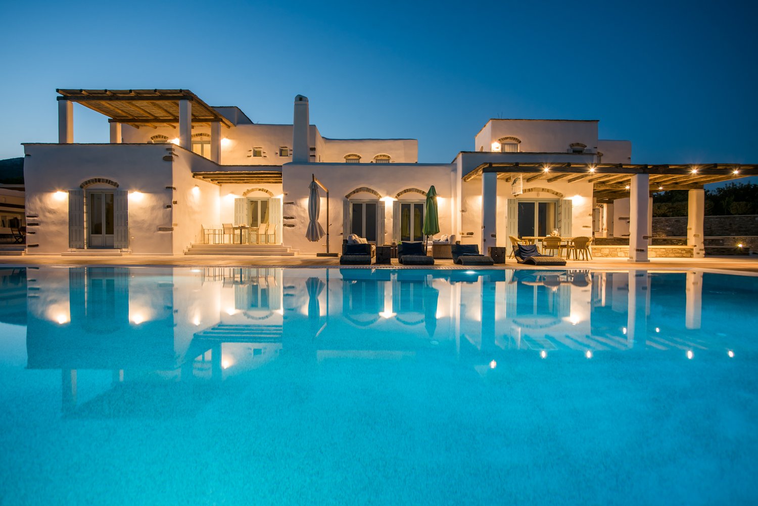 antiparos villas private pools