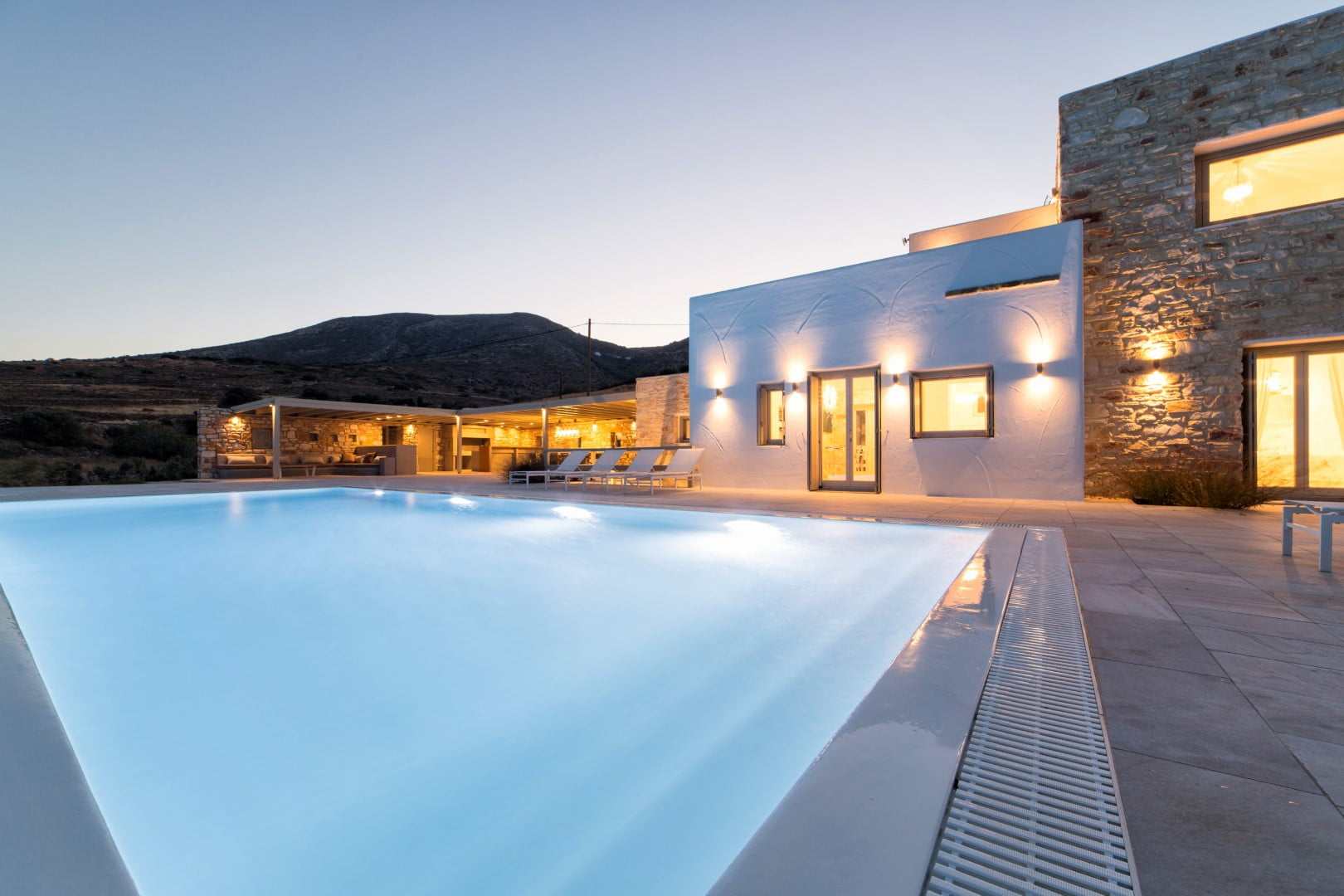 villas golden beach paros