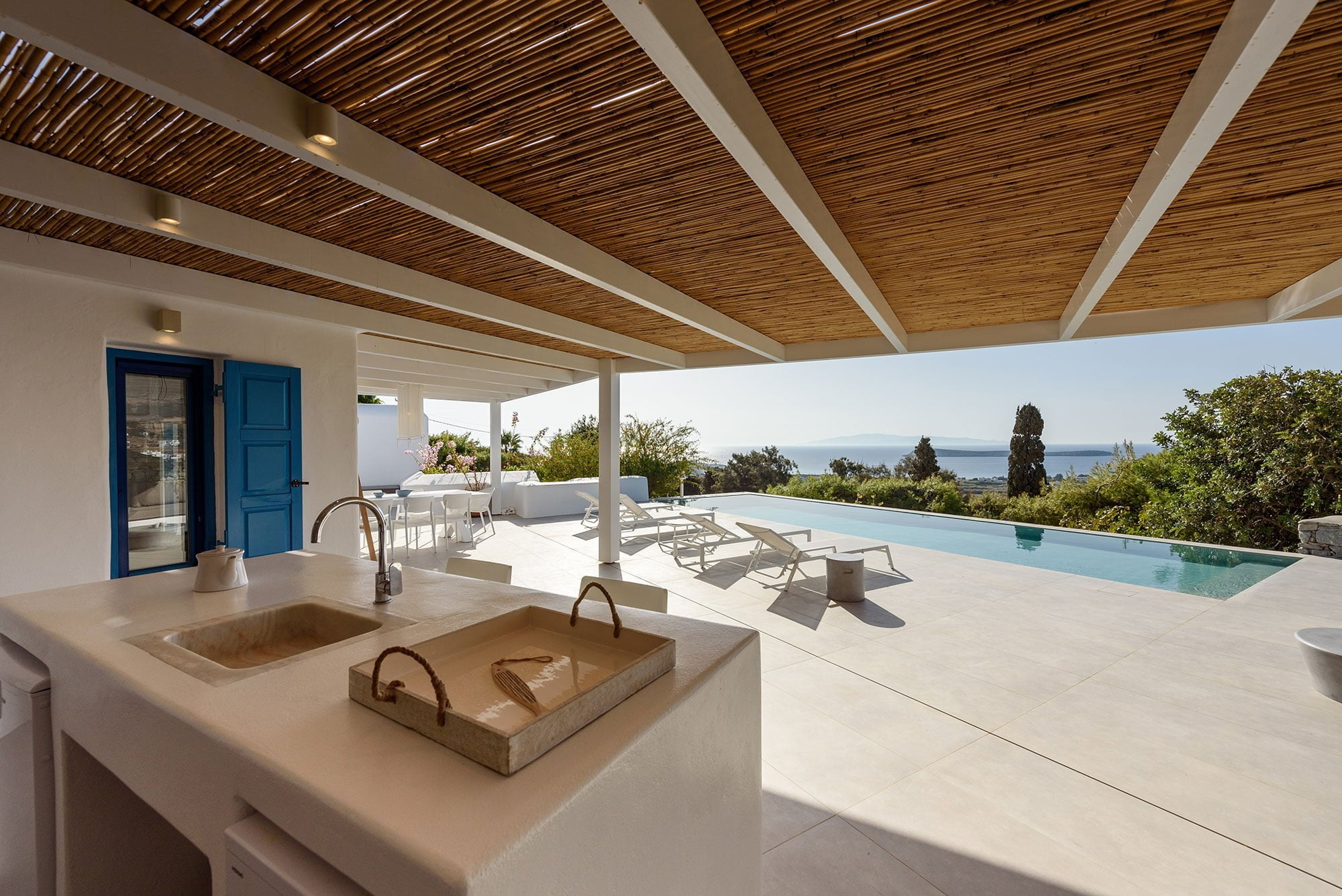 villa jasmina golden beach paros