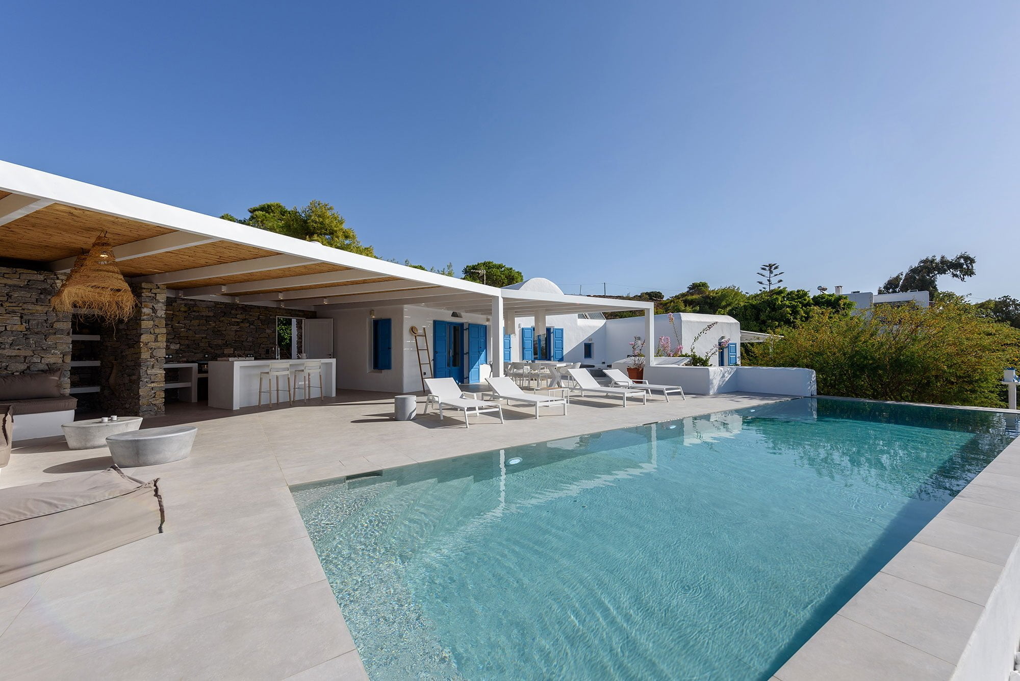 villa jasmina golden beach paros