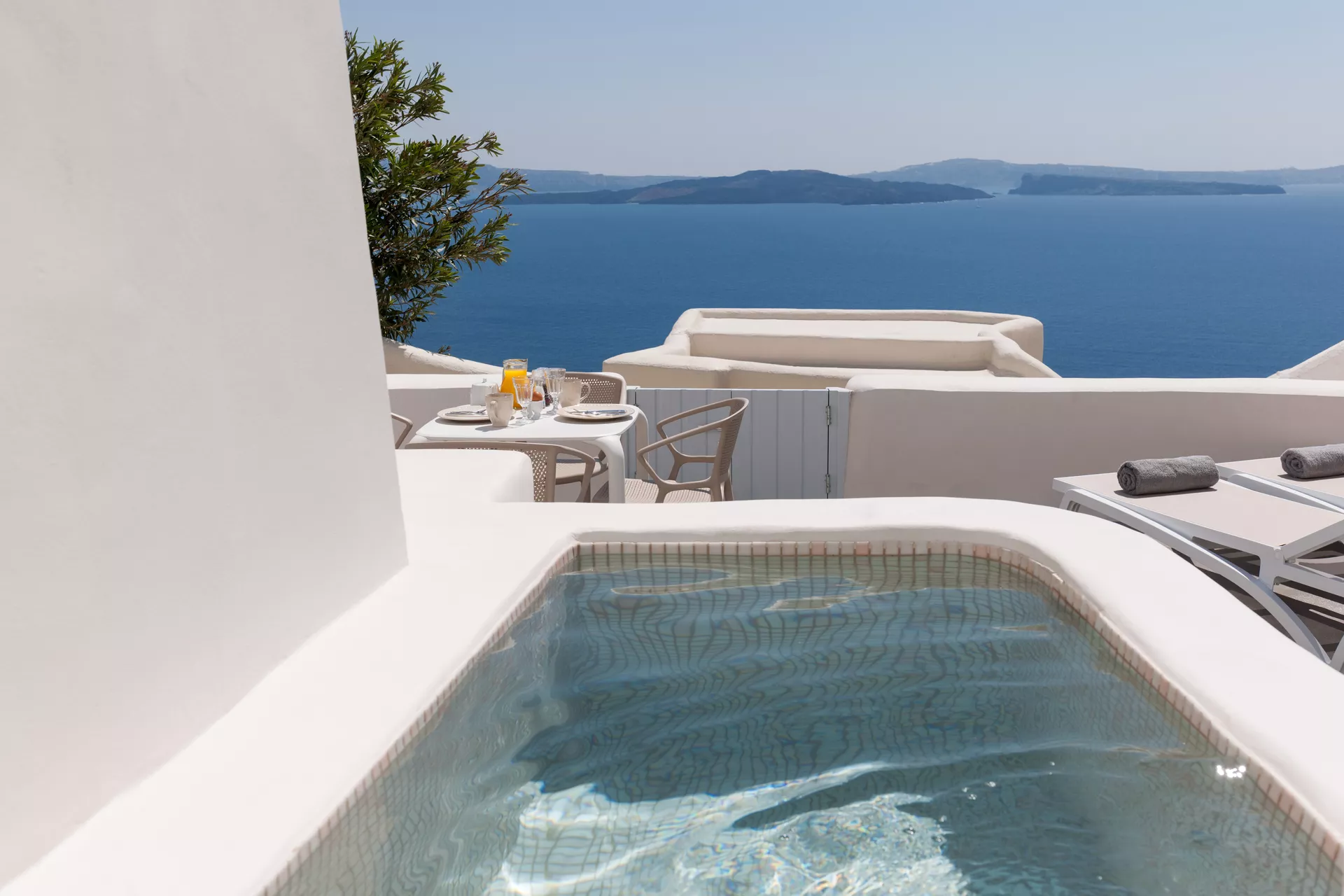 oia caldera sunset villas